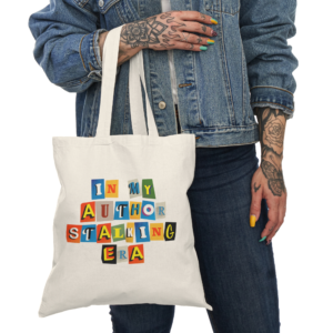Author Stalking Era Natural Tote Bag
